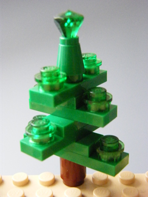LEGO VÁNOČNÍ STROMEČEK ZELENÝ