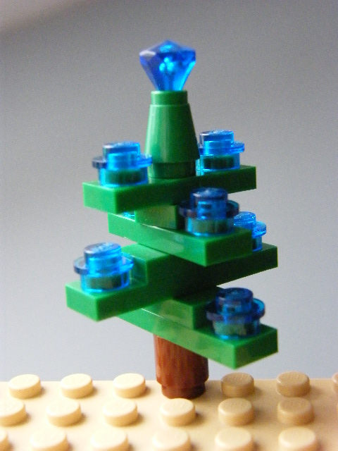 LEGO VÁNOČNÍ STROMEČEK MODRÝ