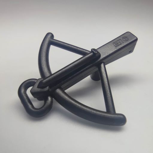 LEGO 2570 Pearl Dark Gray Minifigure, Weapon Crossbow