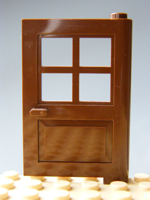 LEGO 3861 - DVEŘE HNĚDÉ