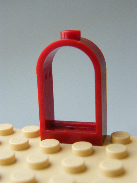LEGO 30044 - RÁM OKNA VÍNOVÝ PŮLKULATÝ