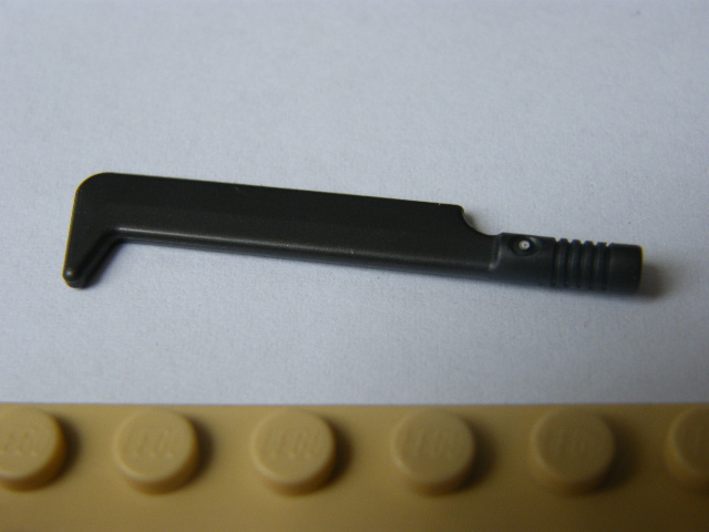 LEGO 10050 Pearl Dark Gray Minifigure, Weapon Sword, Uruk-hai
