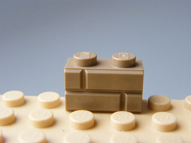 LEGO 98283 - KOSTKA CIHLA TM. BÉŽOVÁ