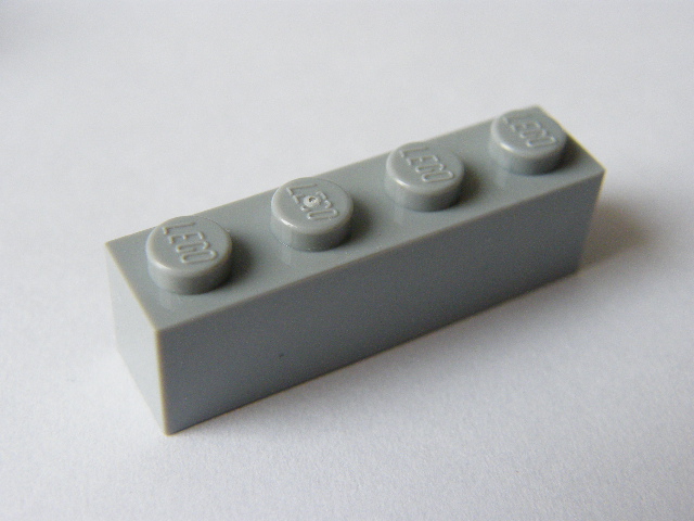 LEGO 3010 - Light Bluish Gray Brick 1 x 4