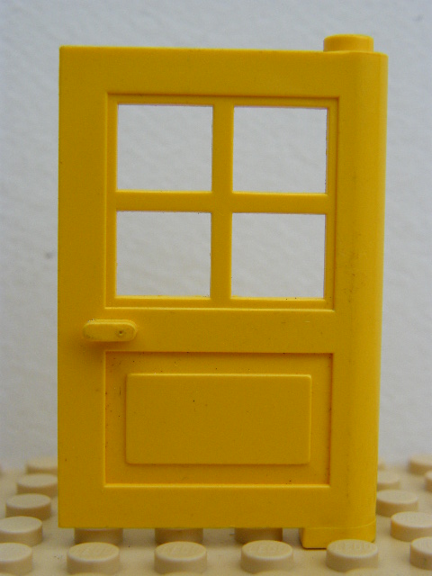 LEGO 3861 - DVEŘE ŽLUTÉ