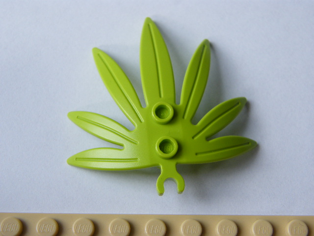 LEGO SV. ZELENÝ LIST PALMY ŠIROKÝ