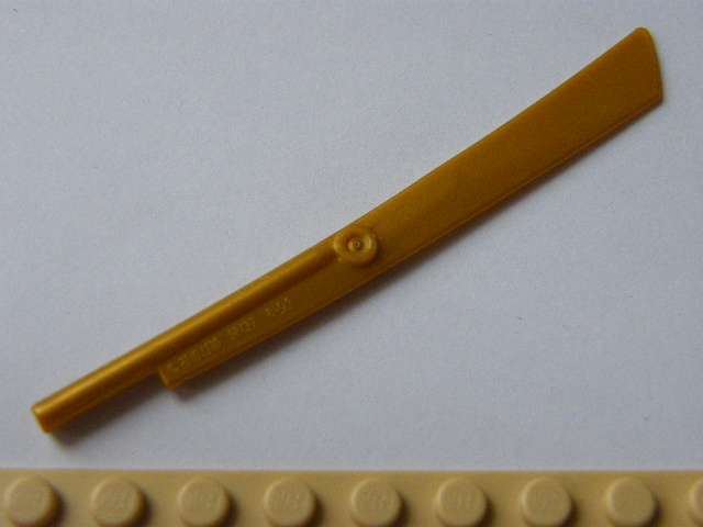 LEGO ZBRAŇ ZLATÁ - LIST