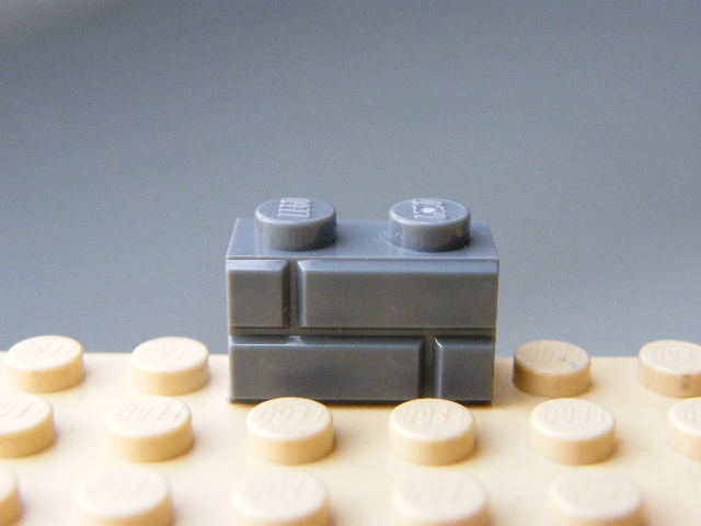 LEGO 98283 - KOSTKA CIHLA TM. ŠEDÁ