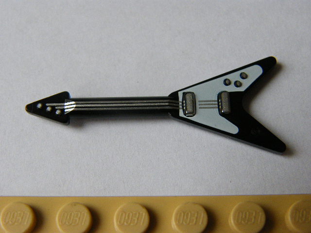 LEGO KYTARA ČERNÁ