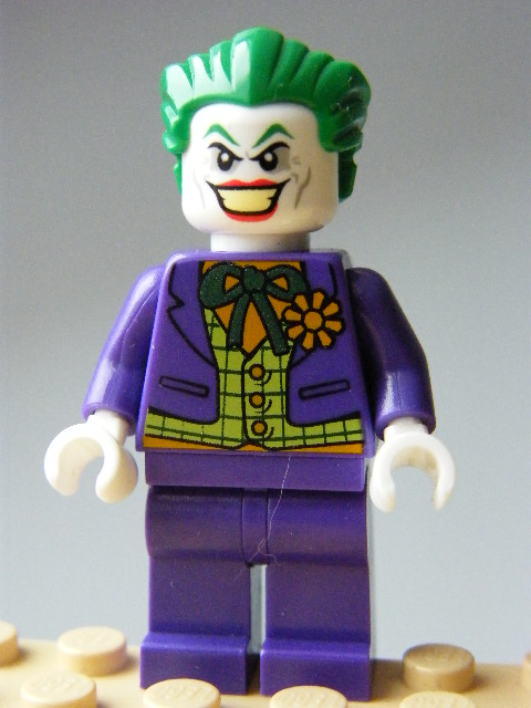 LEGO  sh0005 The Joker - Lime Vest