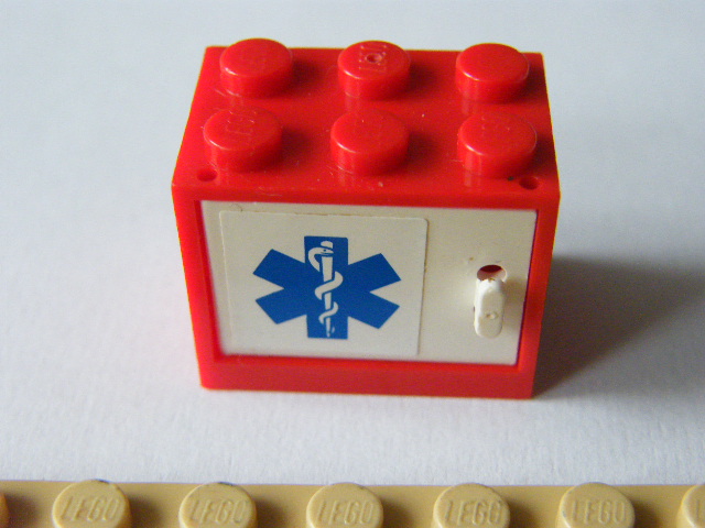 LEGO SKŘÍŇKA S POLEPEM DOKTOR