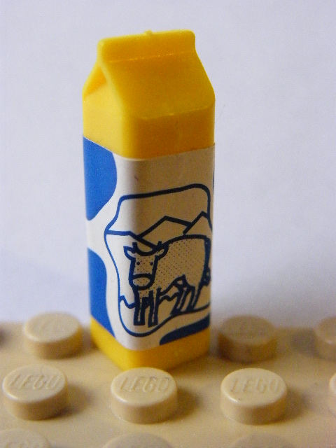LEGO SCALA KRABICE MLÉKA ŽLUTÁ