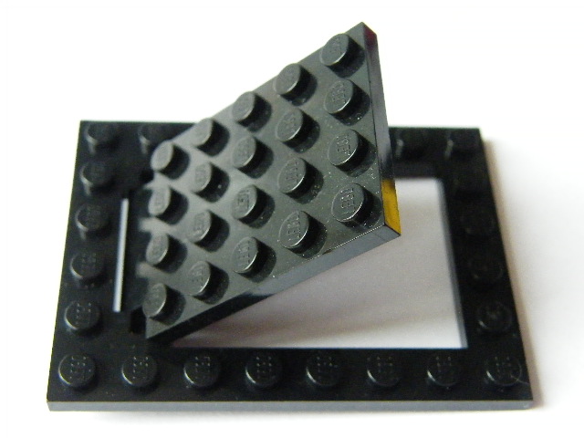 LEGO VÝKLOPNÁ VRATA ČERNÁ