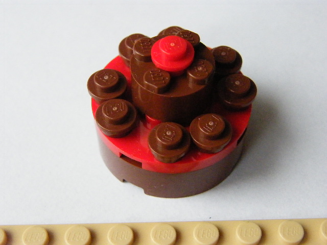  LEGO DORT ČOKOLÁDOVÝ S JAHODOU