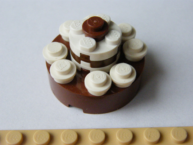 LEGO DORT ČOKOLÁDOVÝ S KOKOSEM