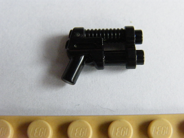 LEGO ZBRAŇ PISTOLE- ČERNÁ NOVINKA