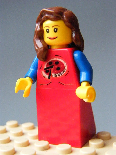 LEGO 093 PRODAVAČKA PIZZY