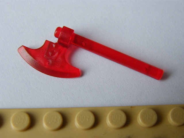 LEGO SEKERA TRANSP. ČERVENÁ