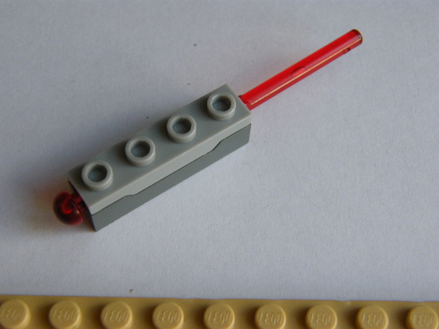 LEGO VYSTŘELOVÁK 1 - ČERVENÝ