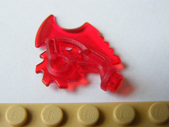 LEGO NJO ZBRAŇ TRANSP. ČERVENÁ