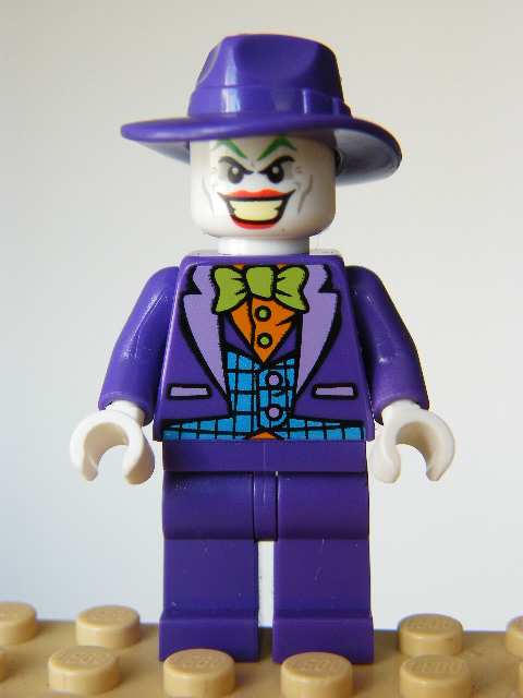 LEGO sh0094 - The Joker - Dark Purple Hat