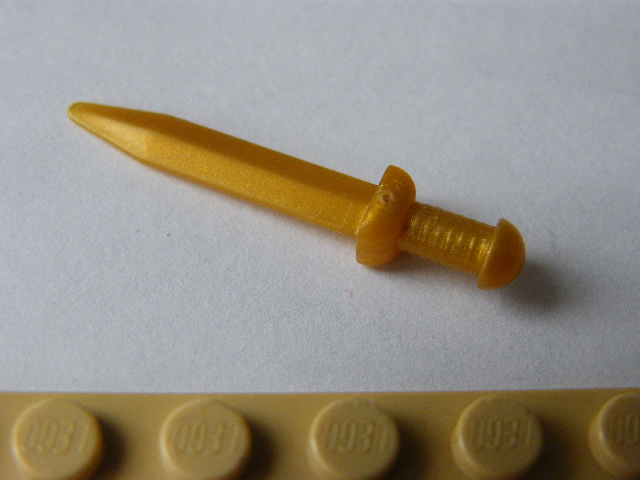 LEGO MEČ ZLATÝ