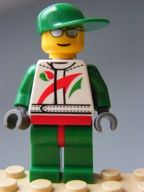 LEGO 075 PRACOVNÍK BENZINOVÉ PUMPY OCTAN