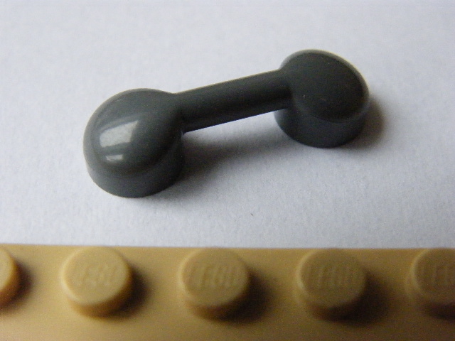 LEGO TELEFONNÍ SLUCHÁTKO ŠEDÉ