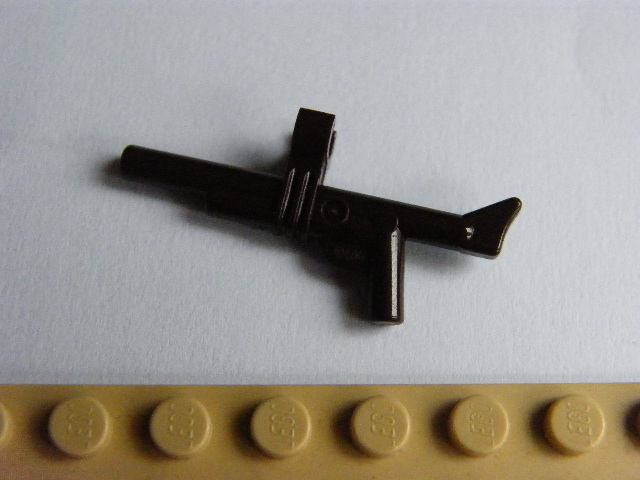 LEGO 99809 Dark Brown Minifigure, Weapon Gun, Tranquilizer