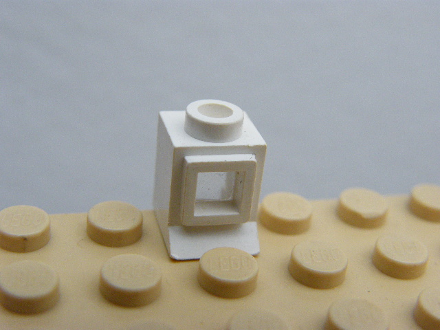 LEGO OKNO 1X1 BÍLÉ