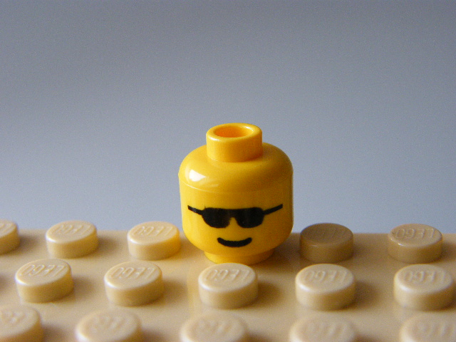 LEGO 3626p04 - Obličej s brýlemi