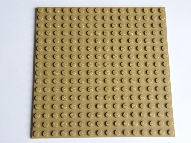 LEGO 91405 - Dark Tan Plate 16 x 16
