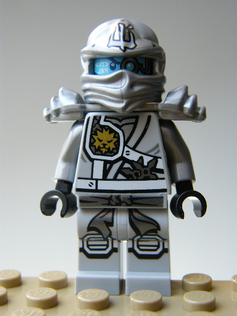 LEGO njo0111- Zane - Titanium Ninja, with Hood