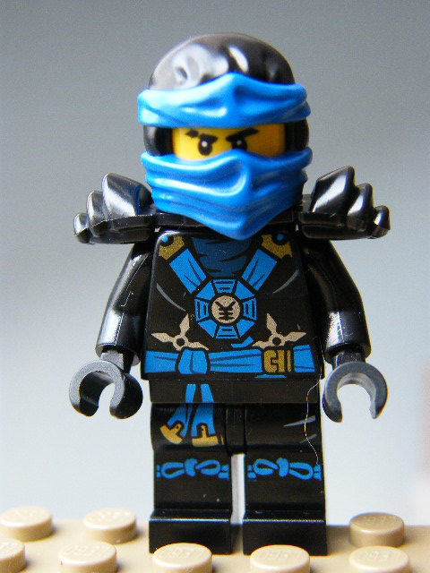 LEGO njo0152 - Jay - Round Torso Emblem, Armor