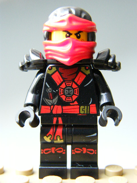 LEGO njo0153 - Kai - Round Torso Emblem, Armor