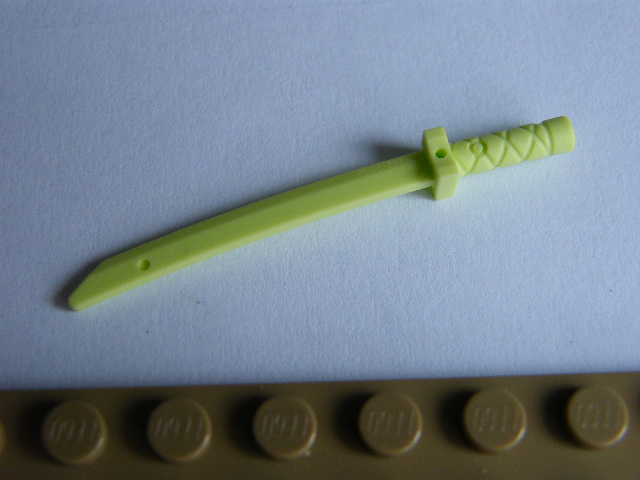 LEGO NINJAGO MEČ ZELENKAVÝ