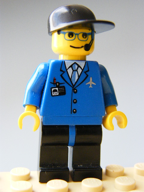 LEGO 106 LETIŠTNÍ PRACOVNÍK - PILOT