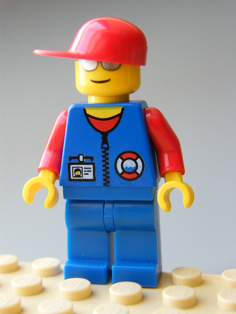 LEGO 108A - PANÁČEK ZÁCHRANÁŘ 2