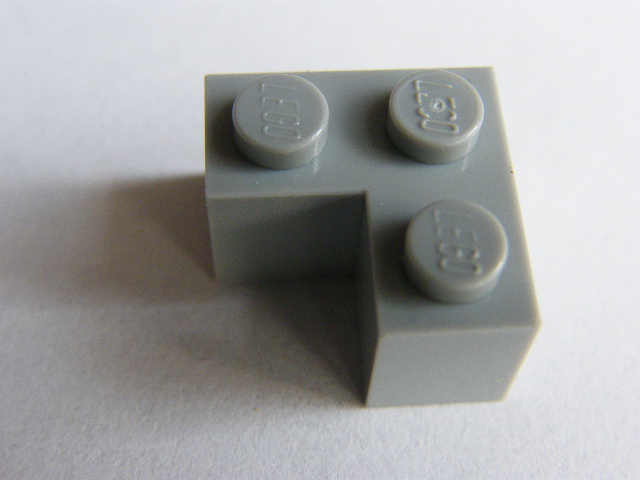 LEGO 2357 - Light Bluish Gray Brick 2 x 2 Corner