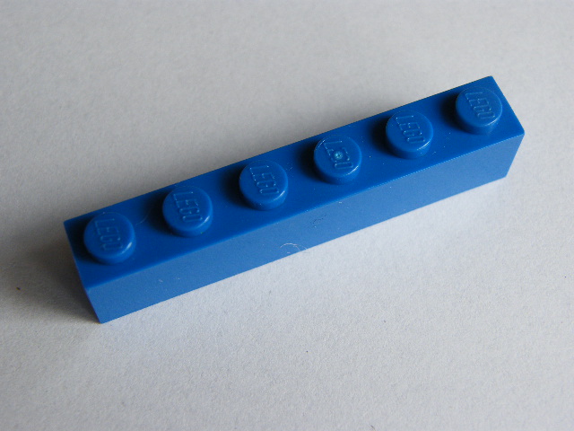 LEGO 3009 - Blue Brick 1 x 6