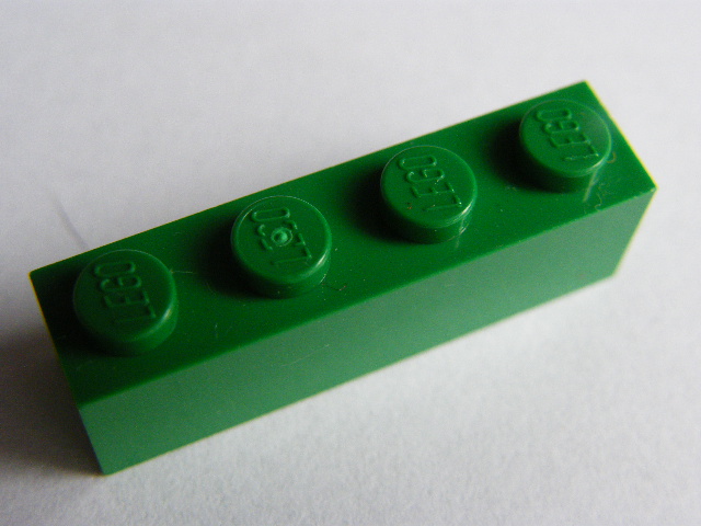 LEGO 3010 - Green Brick 1 x 4