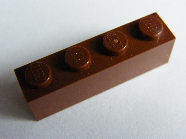 LEGO 3010 - Reddish Brown Brick 1 x 4