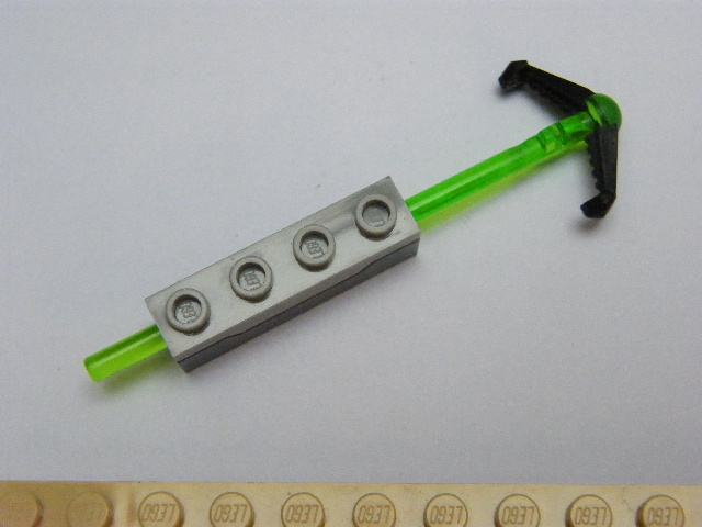 LEGO VYSTŘELOVÁK S KOTVOU ZELENÝ