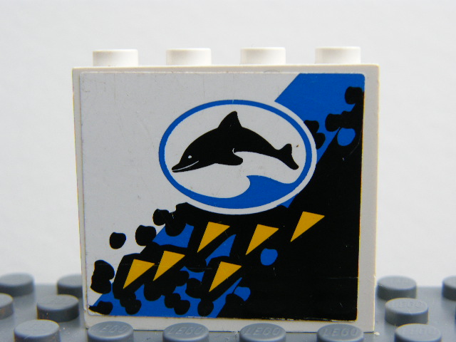 0160 KOSTKA POTISK DELFÍN - 2. jakost