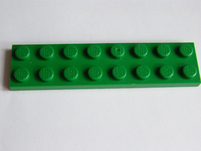 LEGO 3034 Green Plate 2 x 8