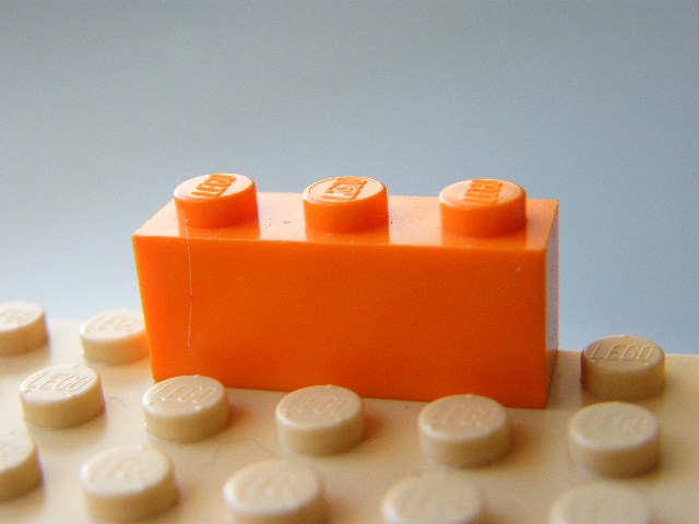 LEGO 3622 - Orange Brick 1 x 3
