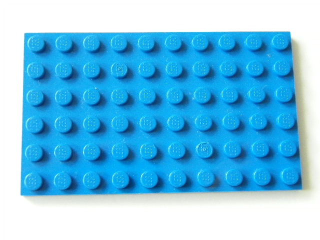 LEGO 3033 - Blue Plate 6 x 10