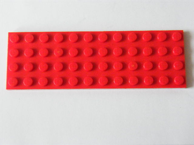 LEGO 3029 - Red Plate 4 x 12