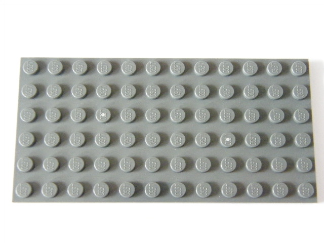 LEGO 3028 - PODLOŽKA 6X12 SV. ŠEDÁ 01