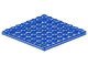 LEGO 41539 - Trans-Medium Blue Plate 8 x 8